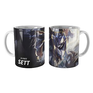 Caneca Sett Reinos Mech League of Legends Lol