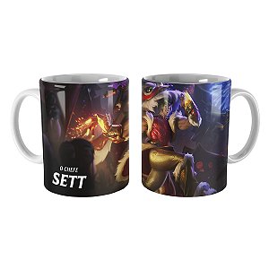 Caneca Sett Fogos de Artifício League of Legends Lol