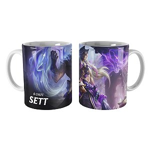 Caneca Sett Florescer Espiritual League of Legends Lol