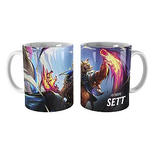 Caneca Sett Soul Fighter League of Legends Lol