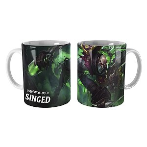 Caneca Singed League of Legends Lol