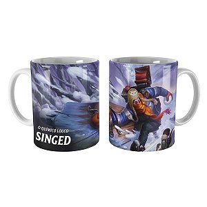 Caneca Singed Dia Nevado League of Legends Lol