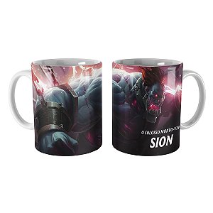 Caneca Sion Hextec League of Legends Lol