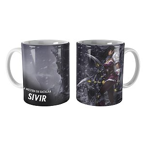 Caneca Sivir Gatuna League of Legends Lol