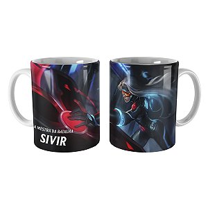 Caneca PAX Sivir League of Legends Lol