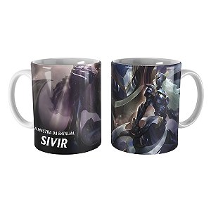 Caneca Sivir Vigia League of Legends Lol