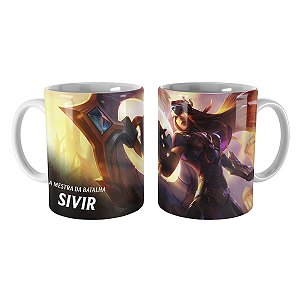 Caneca Sivir Vitoriosa League of Legends Lol