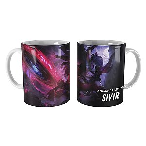 Caneca Sivir Lua Sangrenta League of Legends Lol