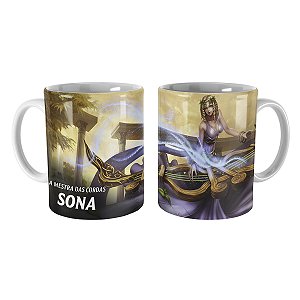 Caneca Sona Musa League of Legends Lol