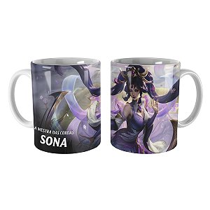 Caneca Sona Jornada Imortal League of Legends Lol