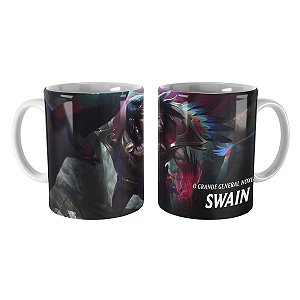 Caneca Swain Águas de Sentina League of Legends Lol