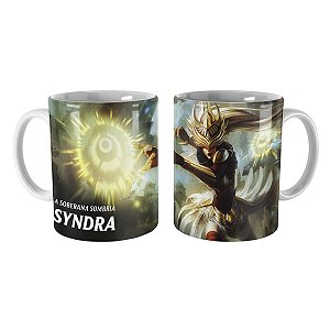 Caneca Syndra Justiceira League of Legends Lol