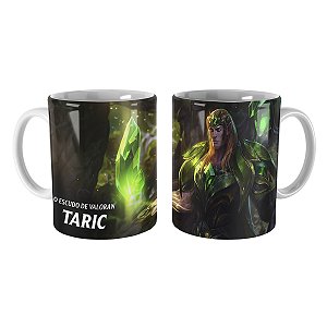 Caneca Taric Esmeralda League of Legends Lol