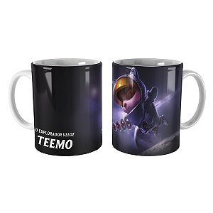 Caneca Teemo Astronauta League of Legends Lol