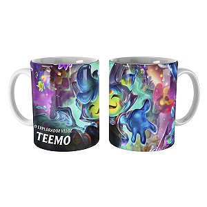 Caneca Teemo Embalos no Espaço League of Legends Lol