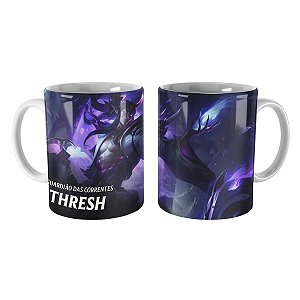 Caneca Thresh Florescer Espiritual League of Legends Lol