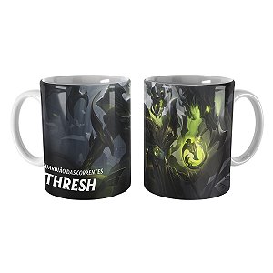 Caneca Thresh Dragão de Aço League of Legends Lol