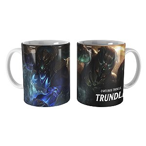 Caneca Trundle Quebra-mundos League of Legends Lol