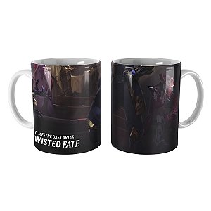 Caneca Twisted Fate Valete de Copas League of Legends Lol