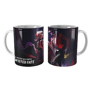Caneca Twisted Fate Dançarino de Tango League of Legends Lol