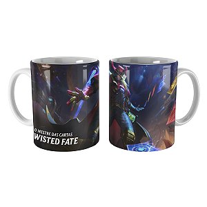 Caneca Twisted Fate Odisseia League of Legends Lol