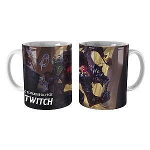 Caneca Twitch Medieval League of Legends Lol
