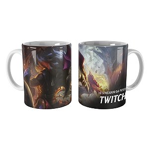 Caneca Twitch Caçador de Dragões League of Legends Lol