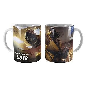 Caneca Udyr Faixa Preta League of Legends Lol