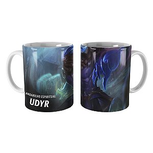 Caneca Udyr Oráculo Dracônico League of Legends Lol