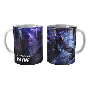 Caneca PROJETO: Vayne League of Legends Lol