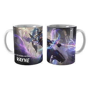 Caneca Vayne Emissária da Luz League of Legends Lol