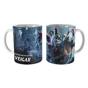 Caneca Veigar Noel Macabro League of Legends Lol