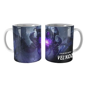 Caneca Vel'Koz Gelo Sombrio League of Legends Lol