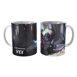 Caneca Vex Emissária da Luz League of Legends Lol