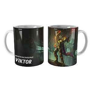 Caneca Viktor Robótico League of Legends Lol
