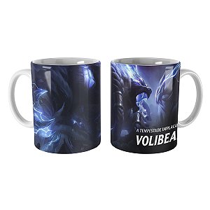 Caneca Volibear Senhor do Trovão League of Legends Lol