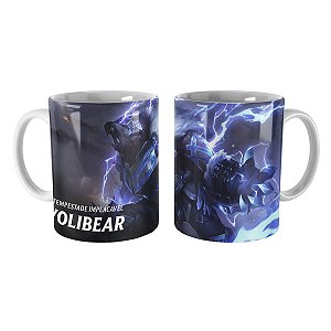 Caneca Volibear Armadura Rúnica League of Legends Lol