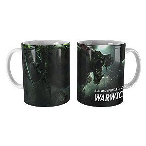 Caneca Warwick Selvagem League of Legends Lol
