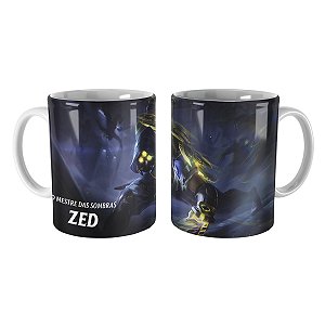 Caneca Zed PsyOps League of Legends Lol