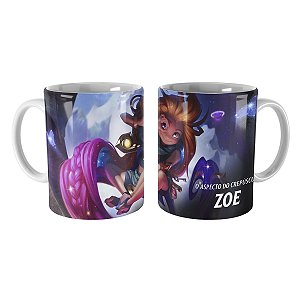 Caneca Zoe League of Legends Lol
