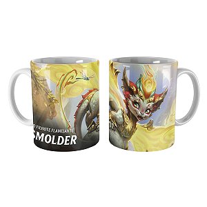 Caneca Smolder Escamas Celestiais League of Legends Lol