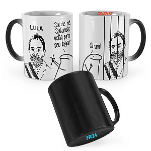 Caneca Mágica Flork Lula Preso