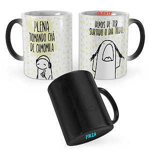 Caneca Mágica Flork Chá de Camomila