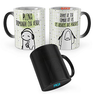 Caneca Mágica Flork Chá Verde