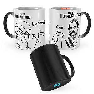 Caneca Mágica Flork Fora Bolsonaro