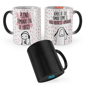 Caneca Mágica Flork Chá de Hibisco