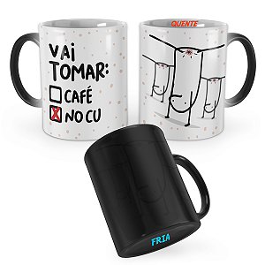 Caneca Mágica Flork Vai Tomar Opções Café ou no C...