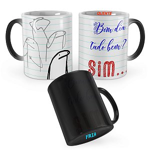 Caneca Mágica Flork Bom dia