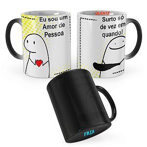 Caneca Mágica Flork Sou um Amor de Pessoa