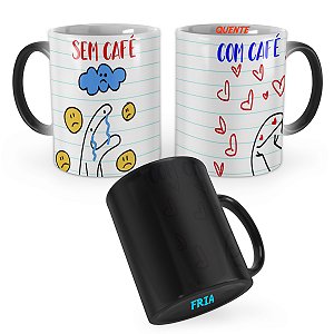 Caneca Mágica Flork Sem Café Com Café